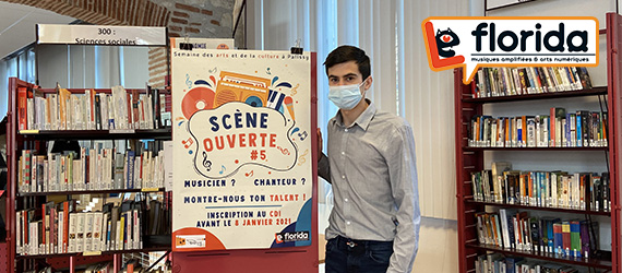 Eaboration d’une affiche imprimee evenement lycee scene ouverte