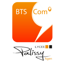 Logo BTS Communication Agen – Lycée Palissy